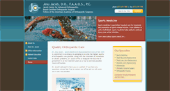 Desktop Screenshot of drjesujacob.com